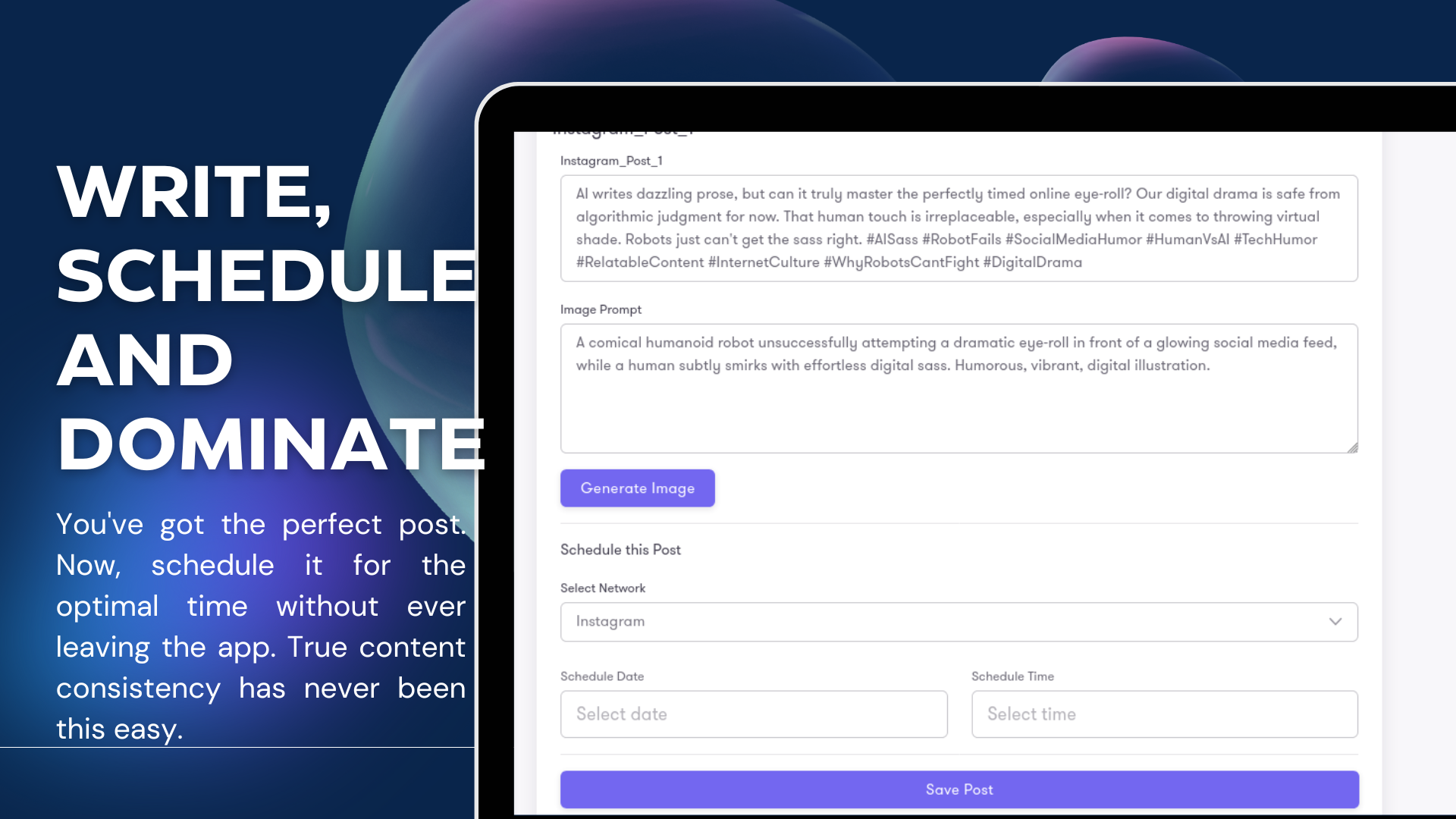 AI-Researched Social Media Post Ideas screenshot 6