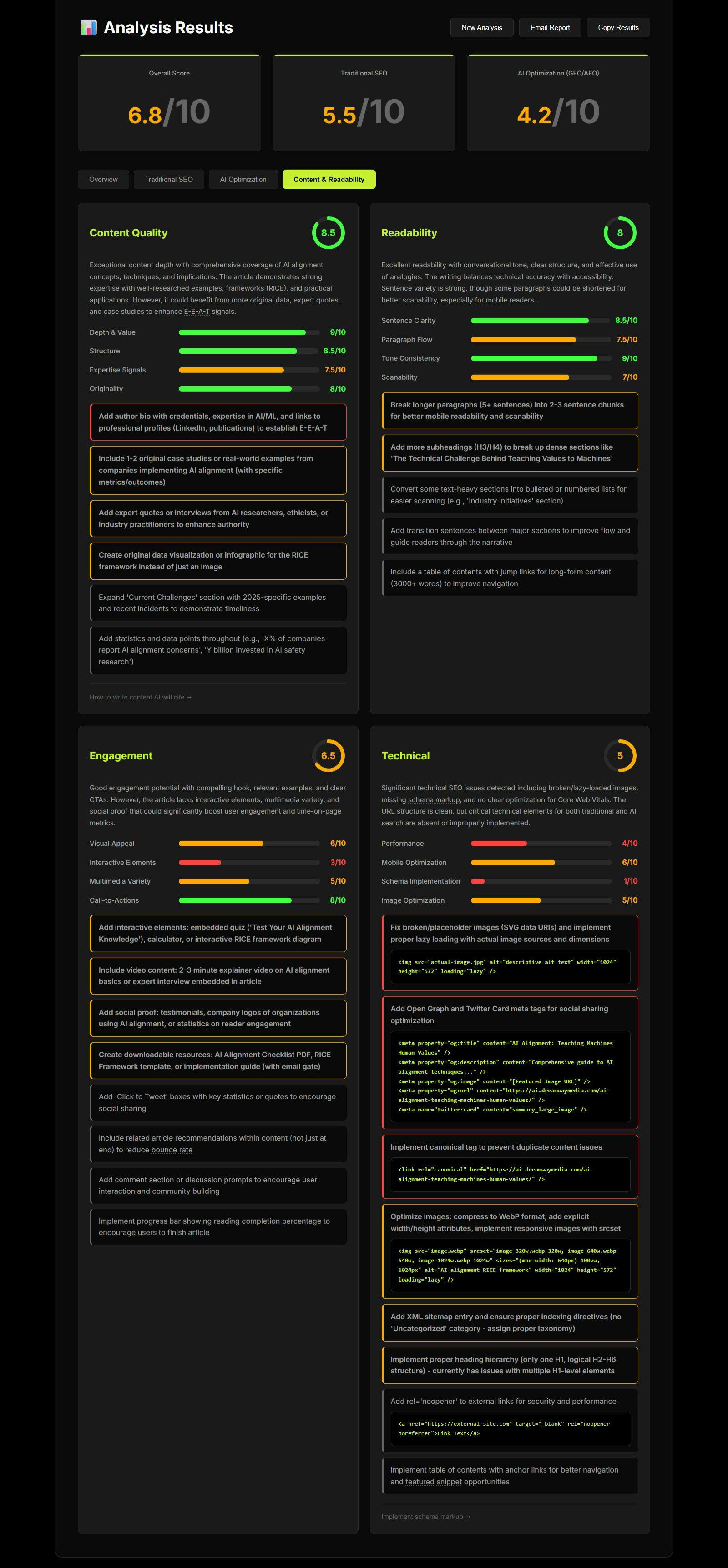 OptimizeYour.Blog screenshot 3