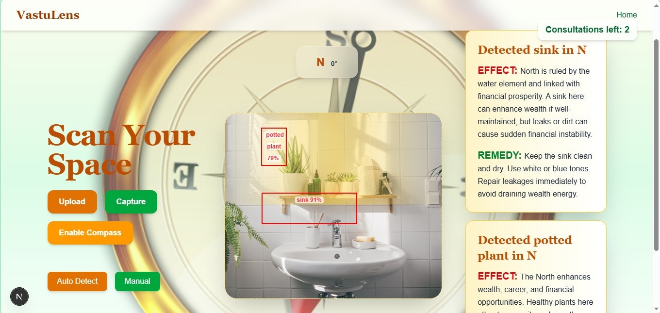 VastuLens screenshot 2