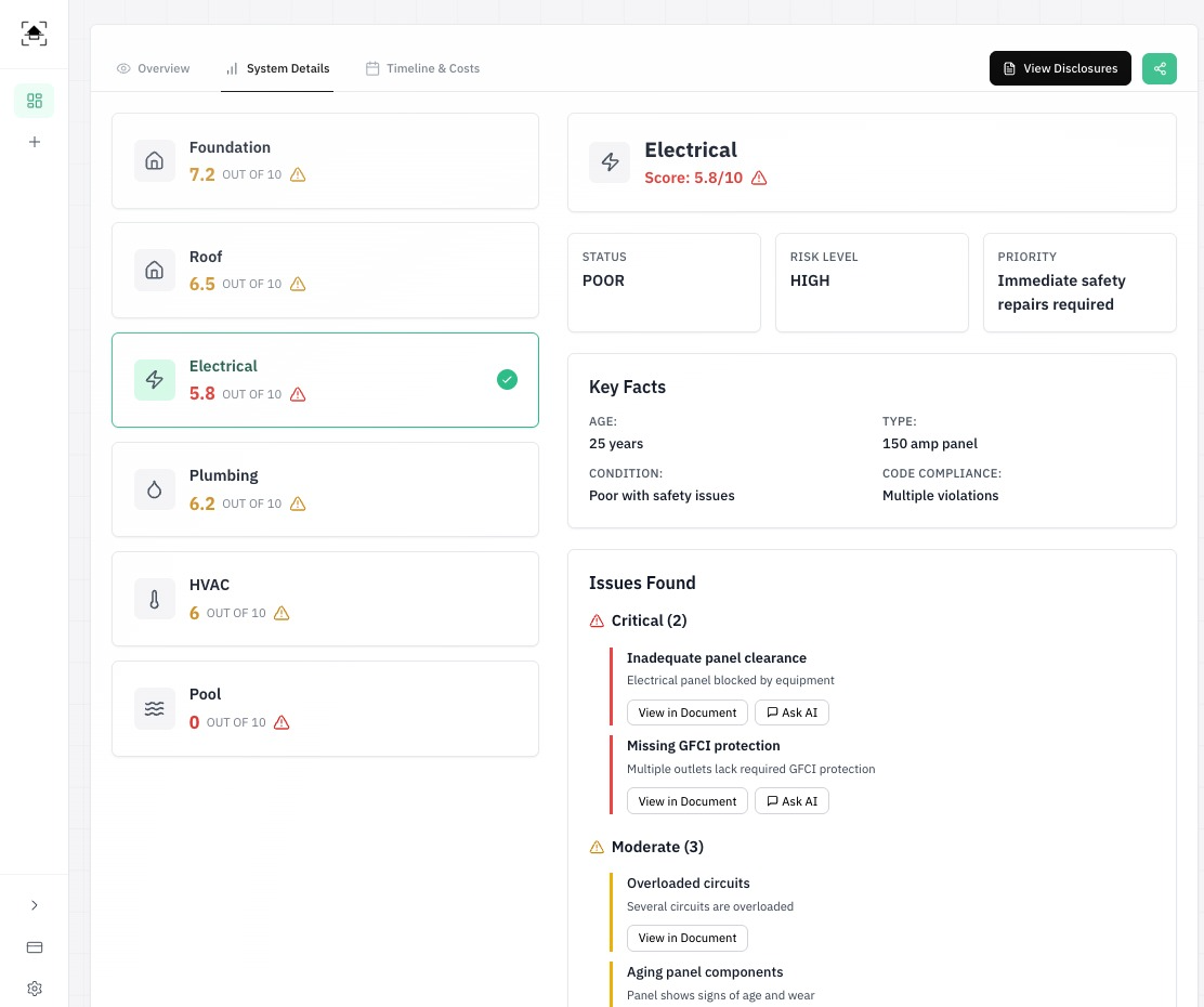 Truehouse AI: analyze home disclosures screenshot 4