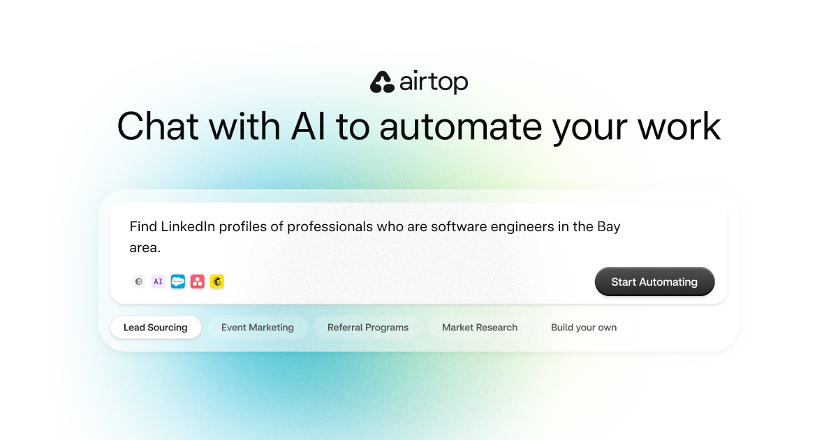 Airtop Agents screenshot 1
