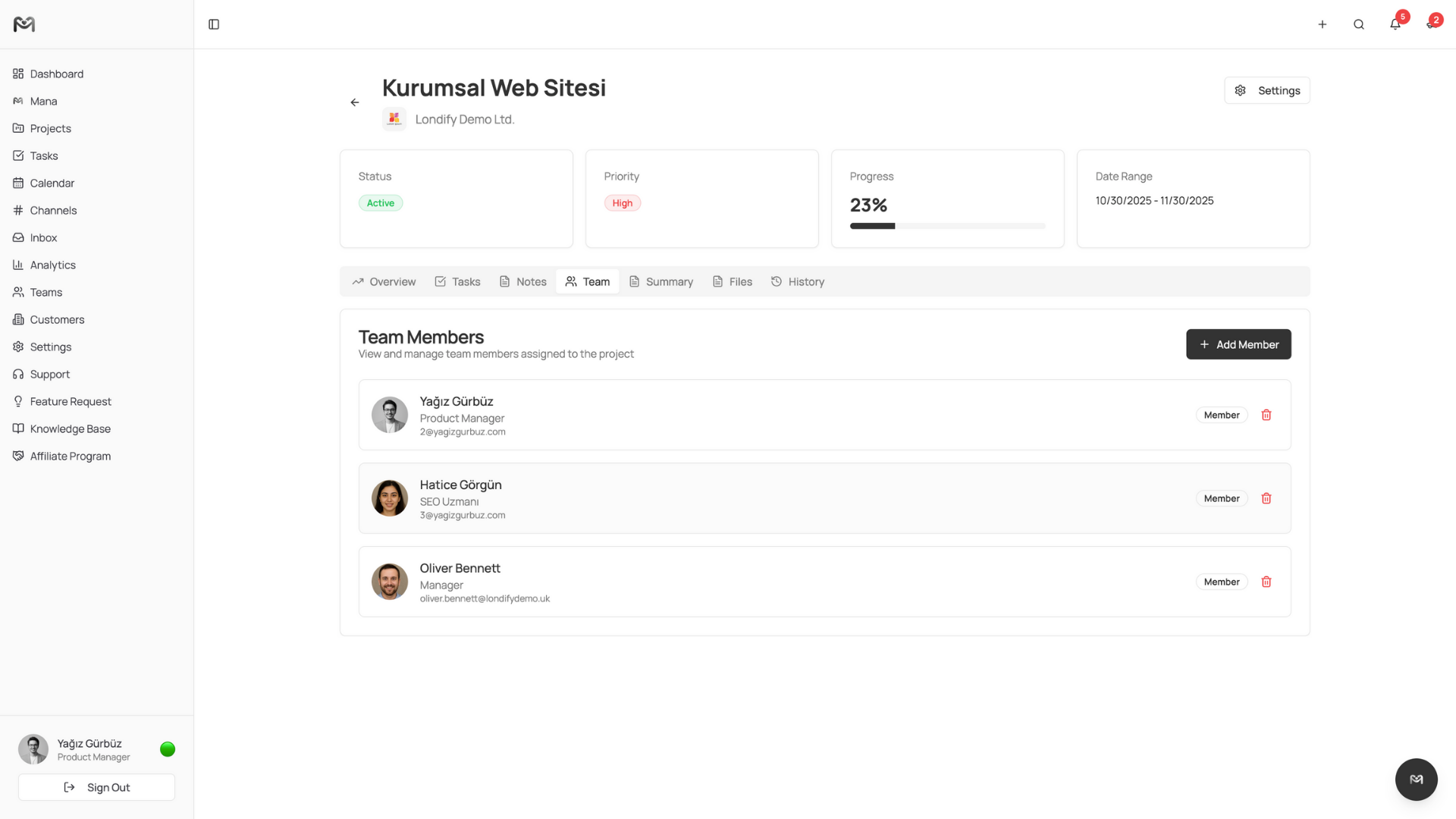Managelify screenshot 6