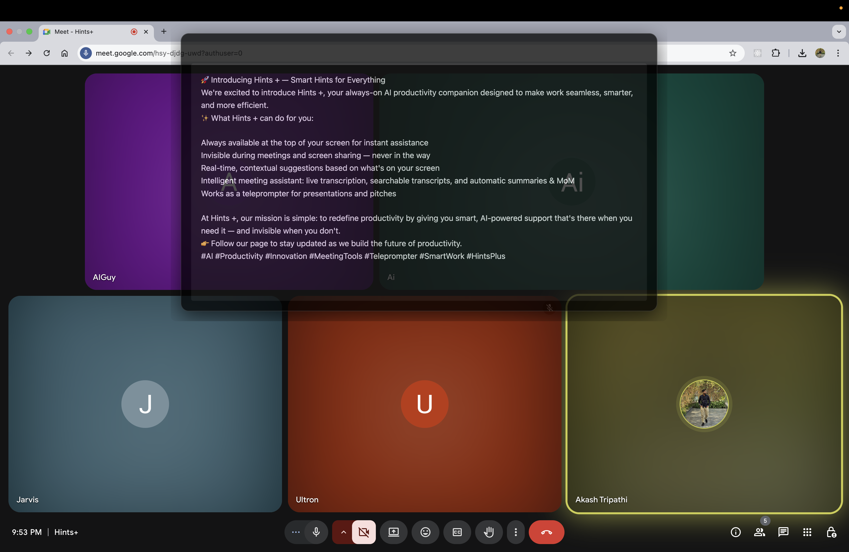 Hints + screenshot 3