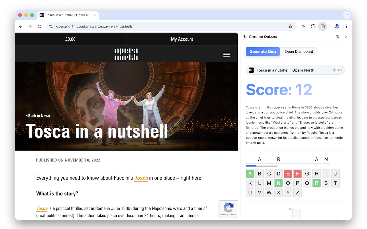 Chrome Quizzer screenshot 4