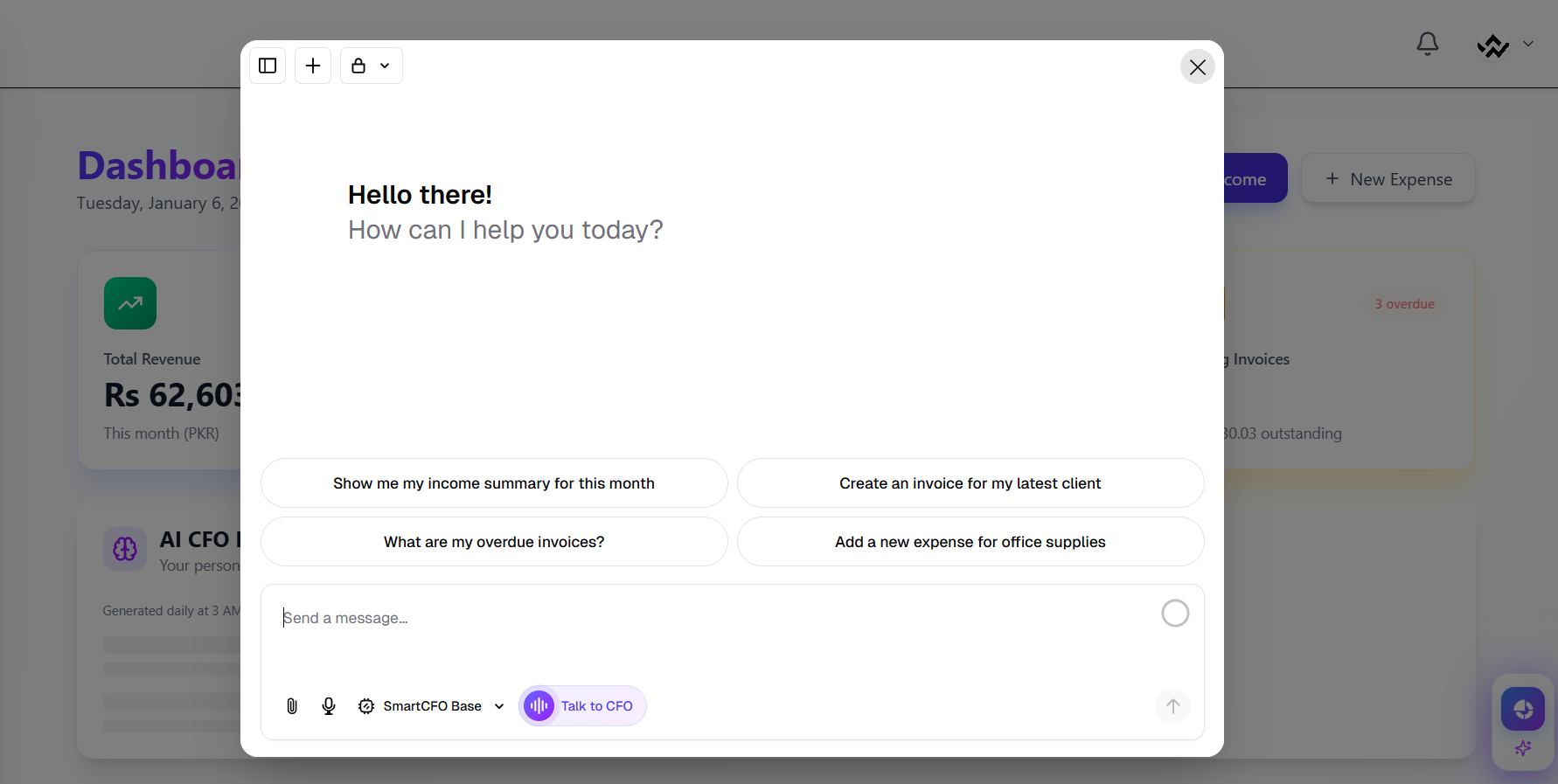 SmartCFO screenshot 4