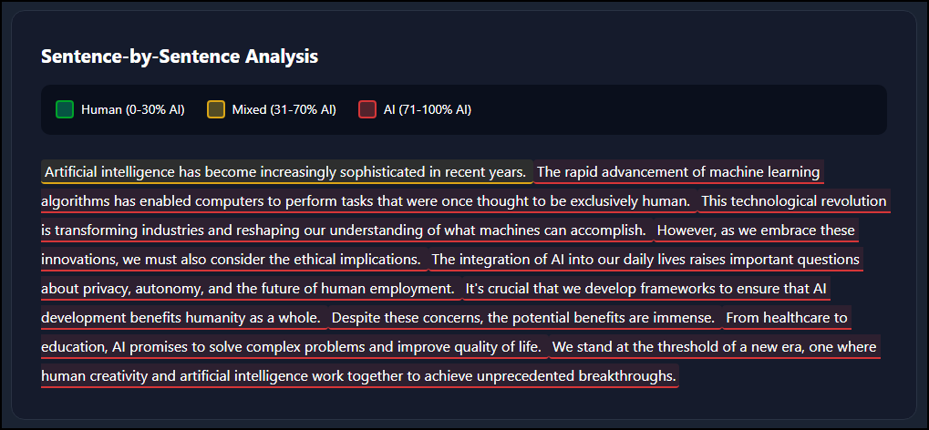 GPTDetector screenshot 4