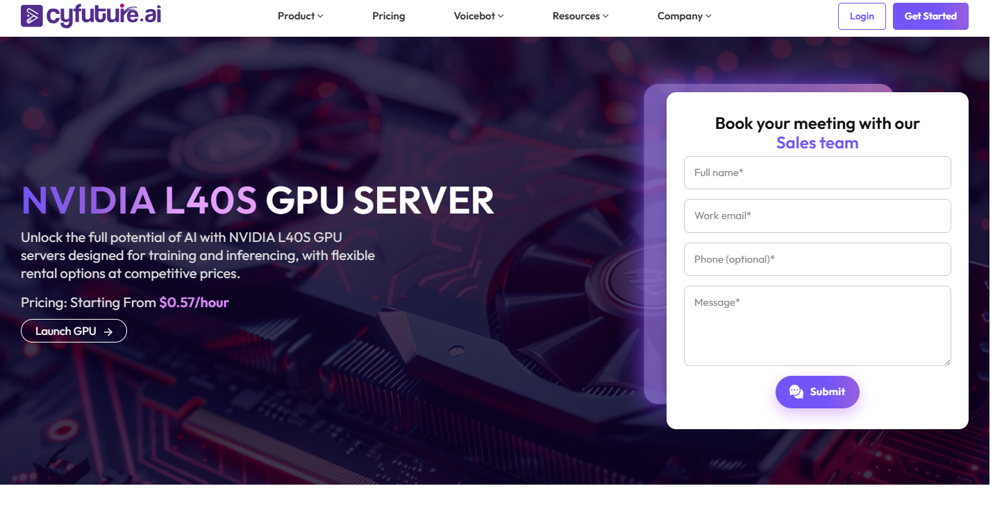 NVIDIA L40S GPU SERVER screenshot 2