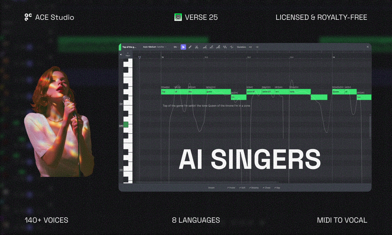 ACE Studio 2.0 screenshot 2