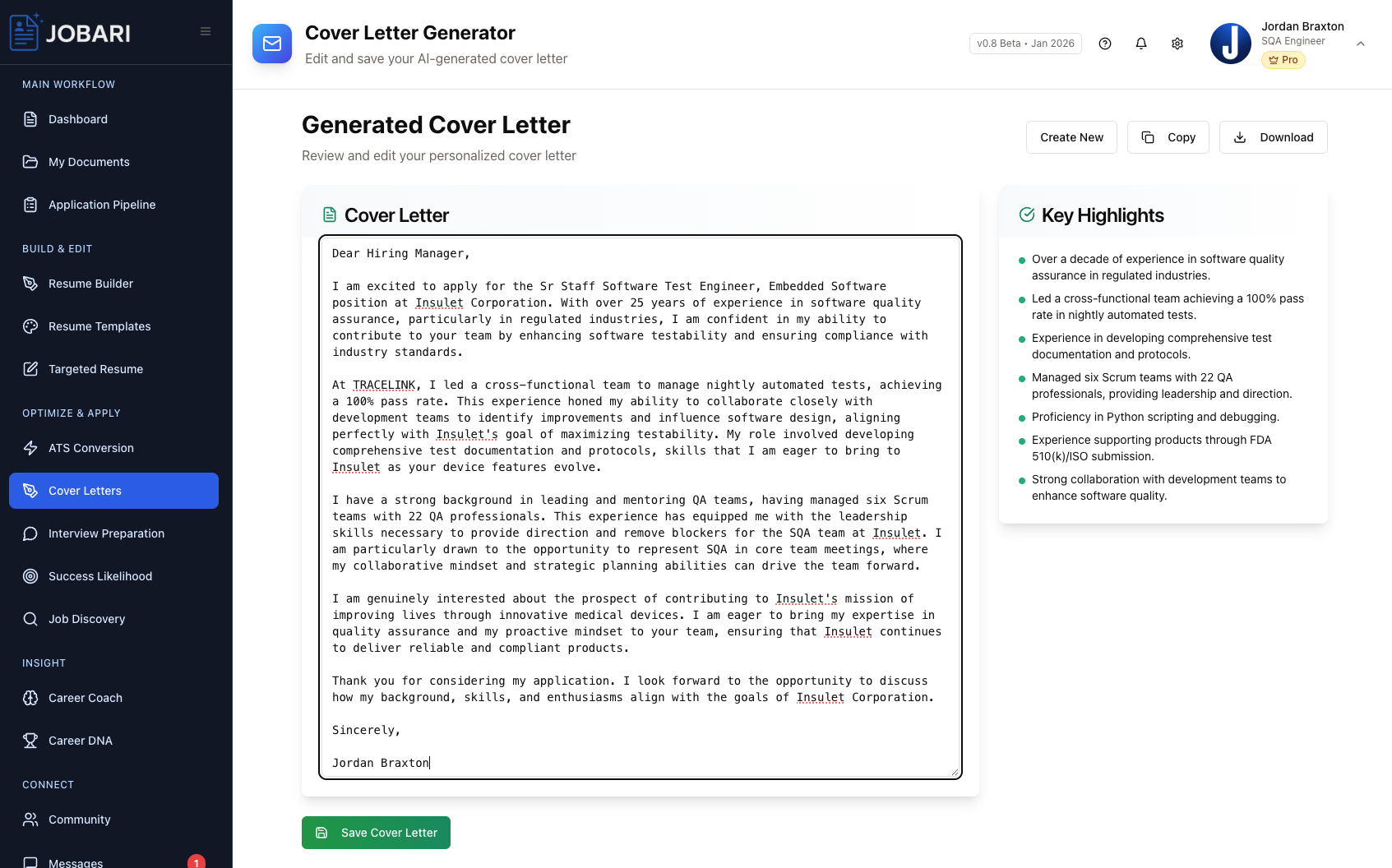 Jobari - Tools for a Smarter Job Search screenshot 6