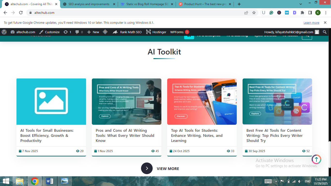 altechub.com screenshot 2