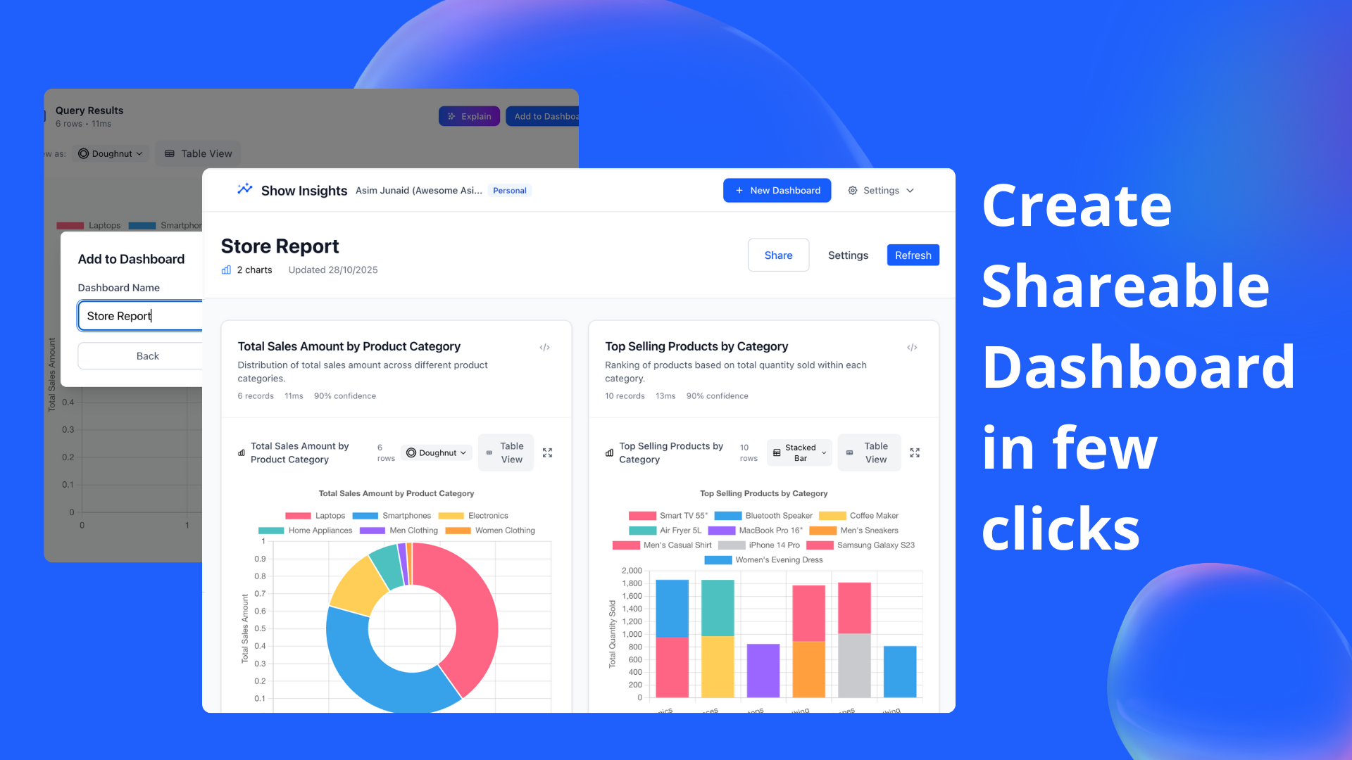 Show Insights AI screenshot 2