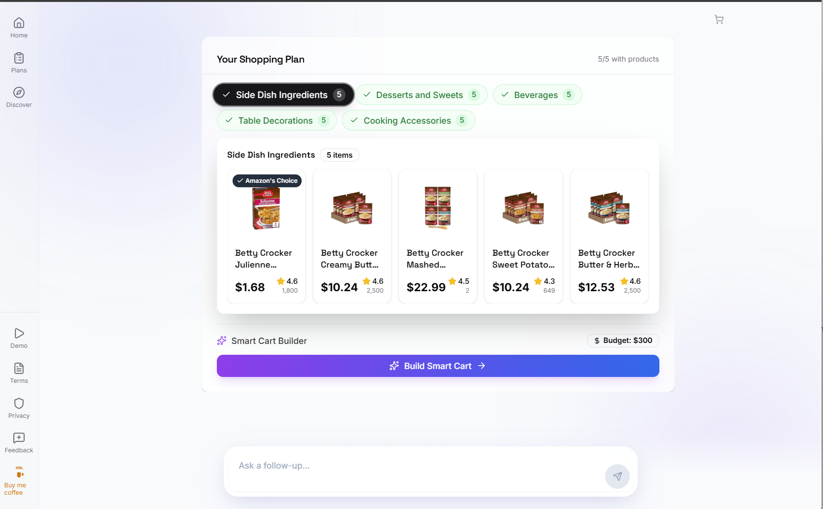 LogiCart: Your AI shopping assistant screenshot 3