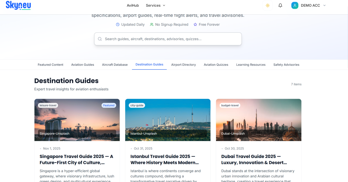 Skyneu — AI-Powered Travel Stack screenshot 6
