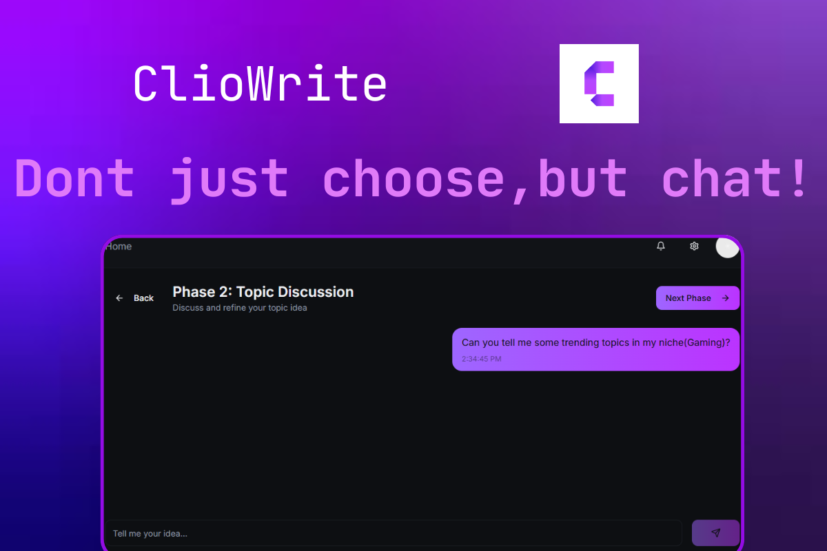 ClioWrite screenshot 3