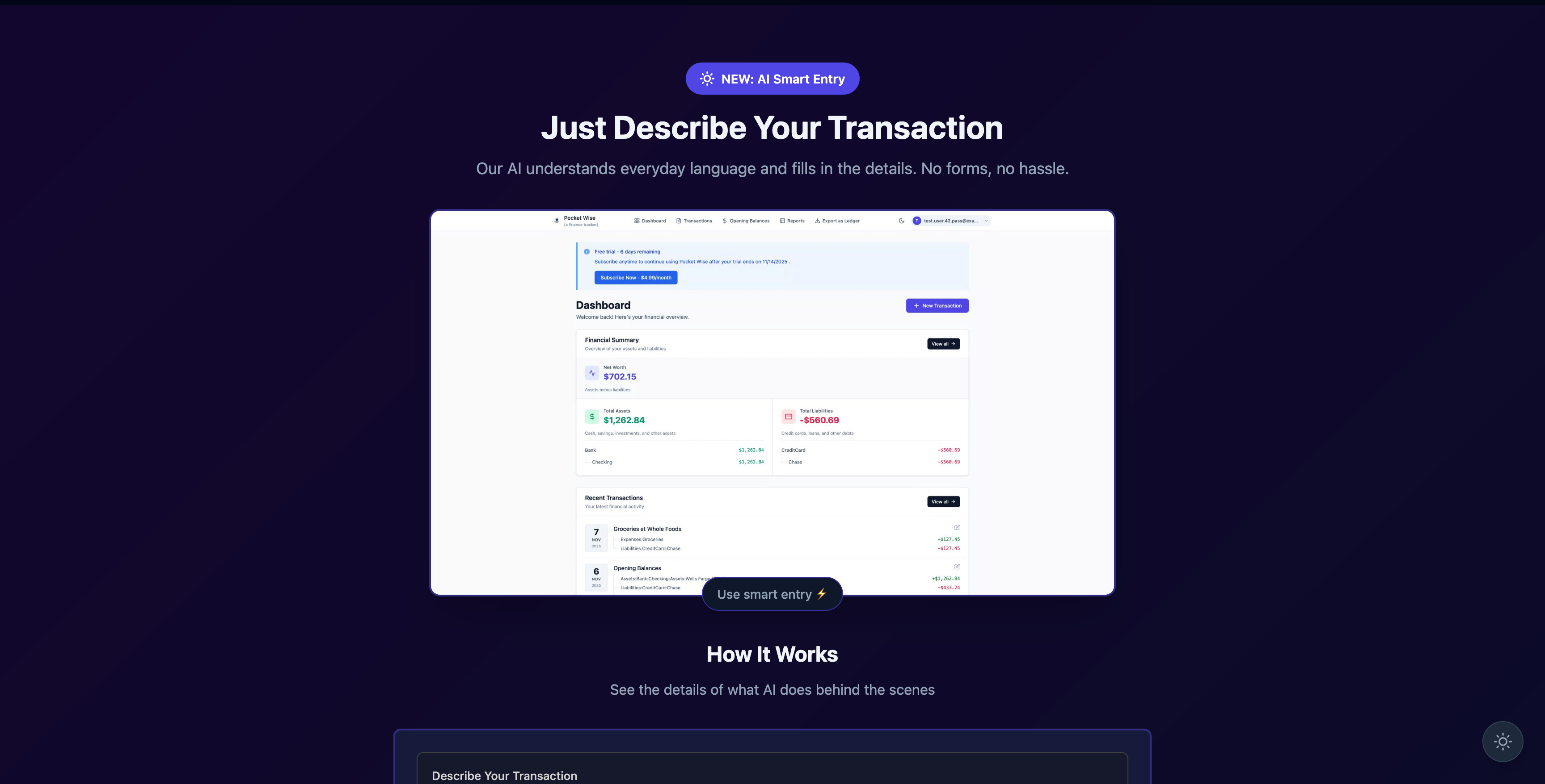 Pocket Wise screenshot 2