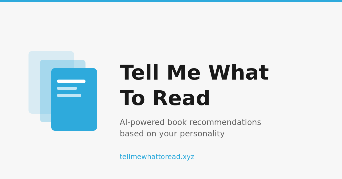 Tell Me What To Read screenshot 1