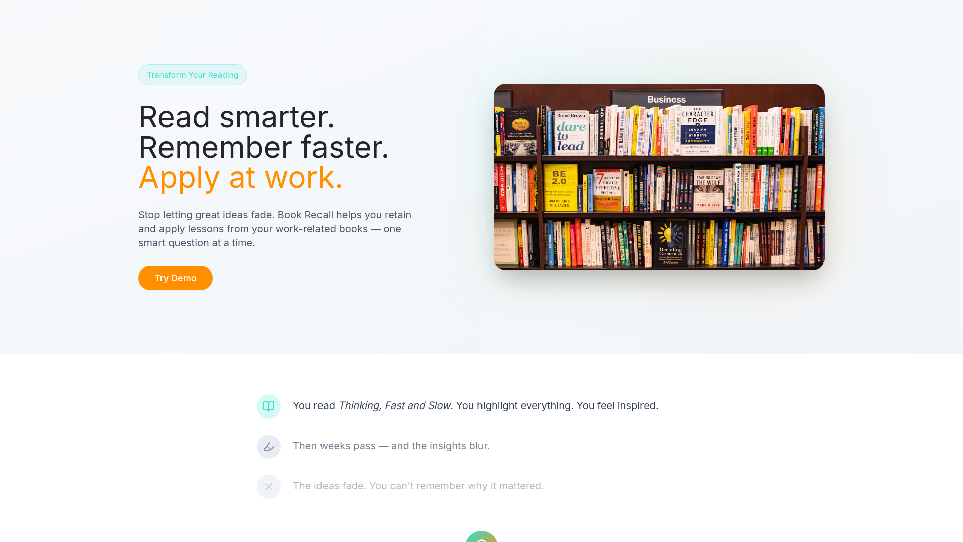 Book Recall App  screenshot 1