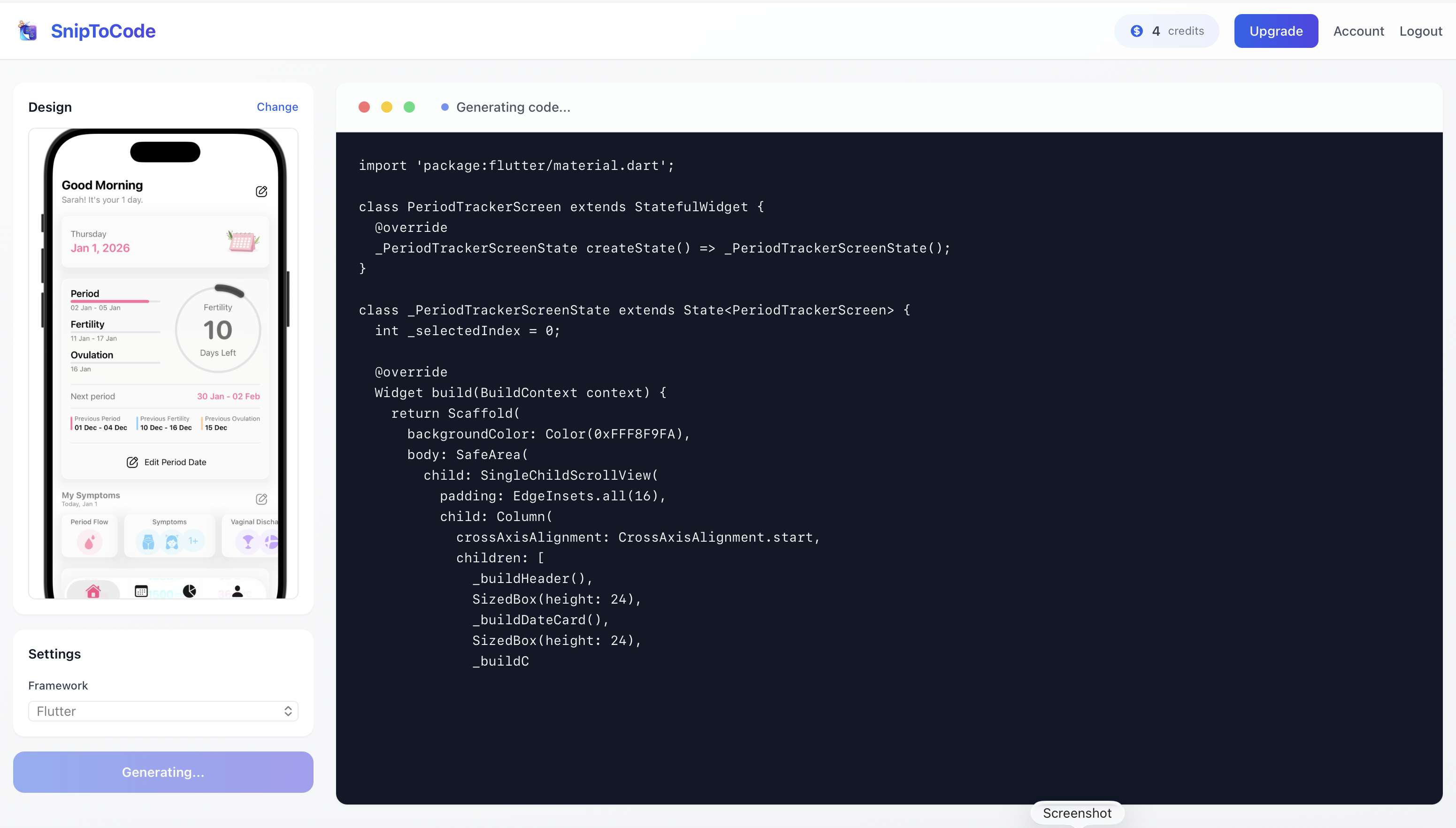 SnipToCode screenshot 3