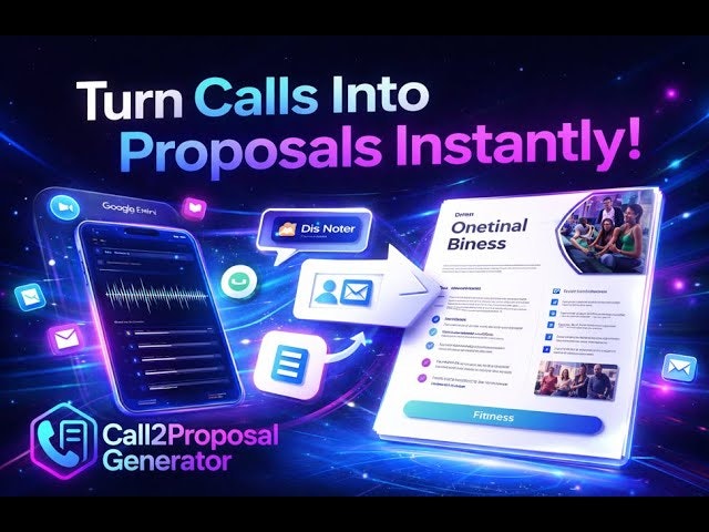 Call2Proposal Generator screenshot 4