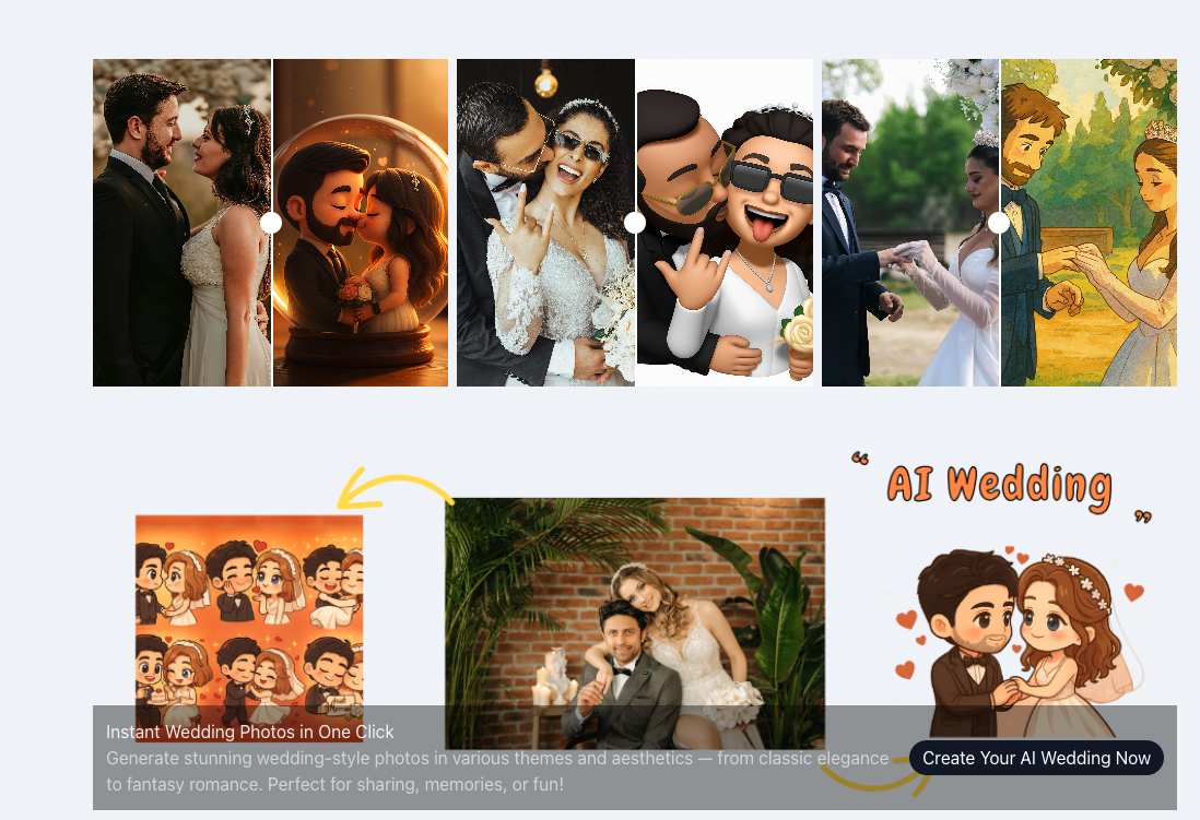 AI Wedding Photo Generator screenshot 2