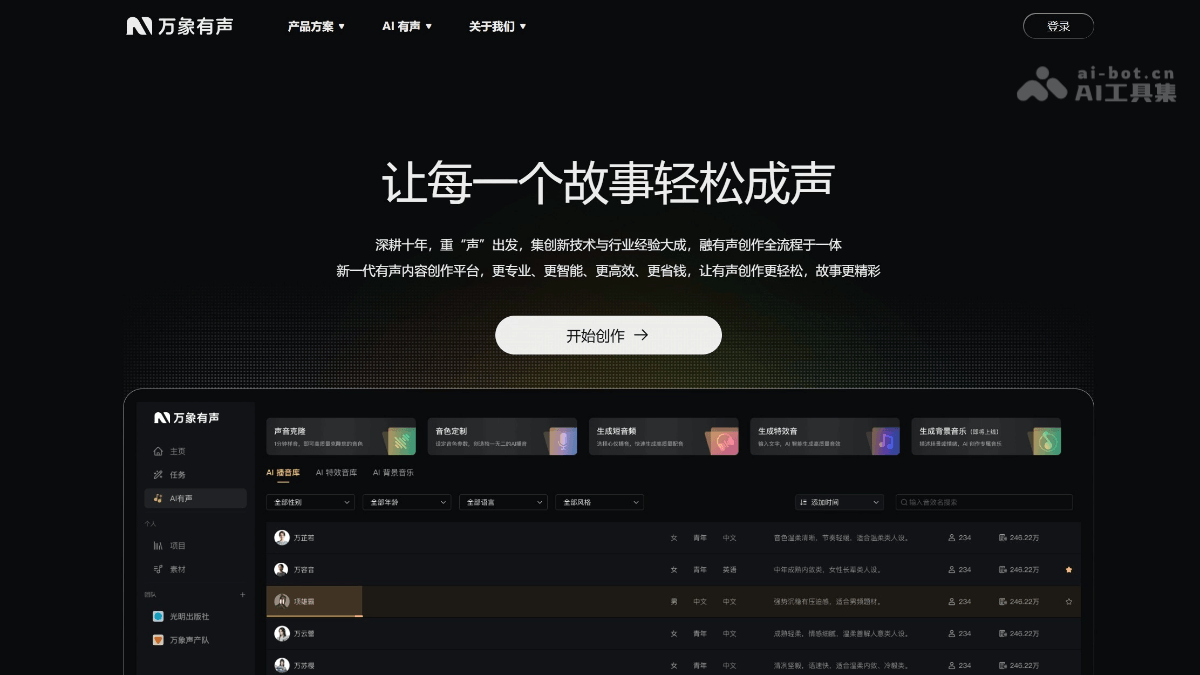 万象有声 screenshot 1