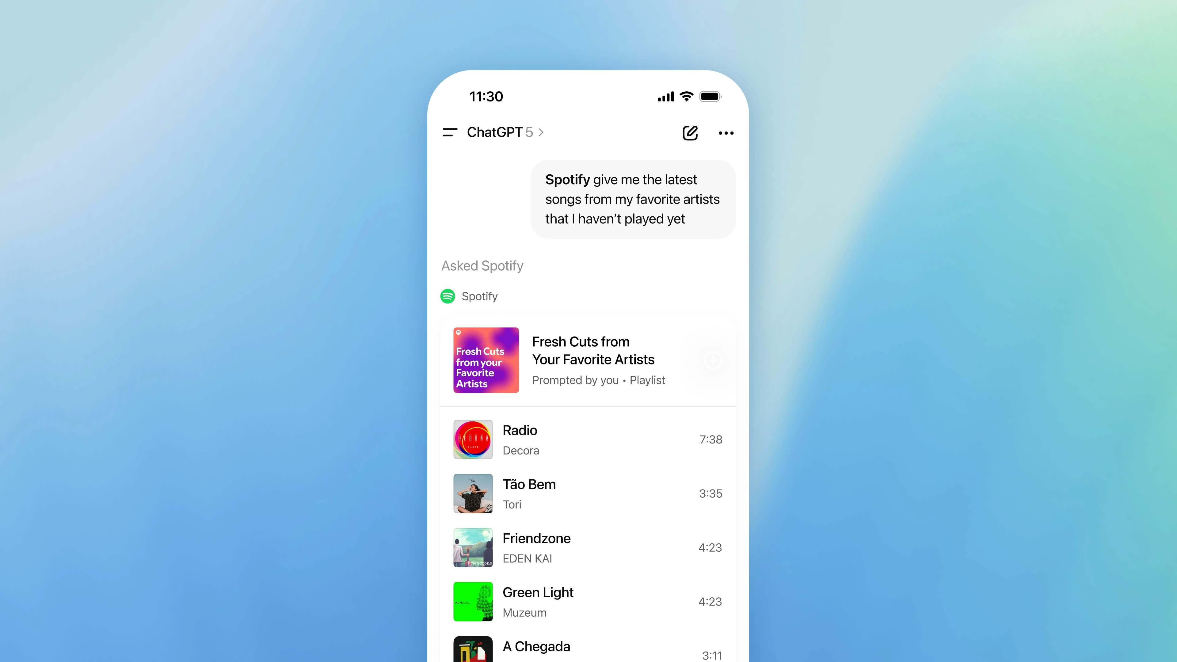Apps in ChatGPT screenshot 6