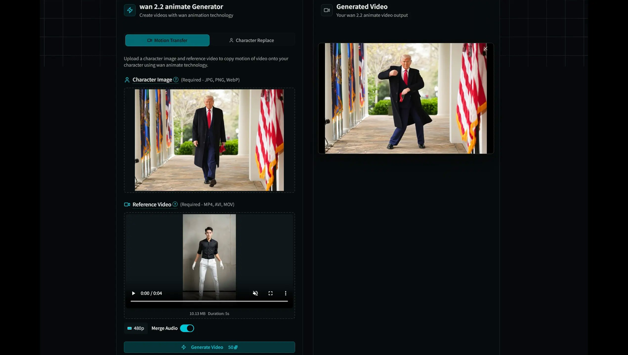 WanAnimation screenshot 2