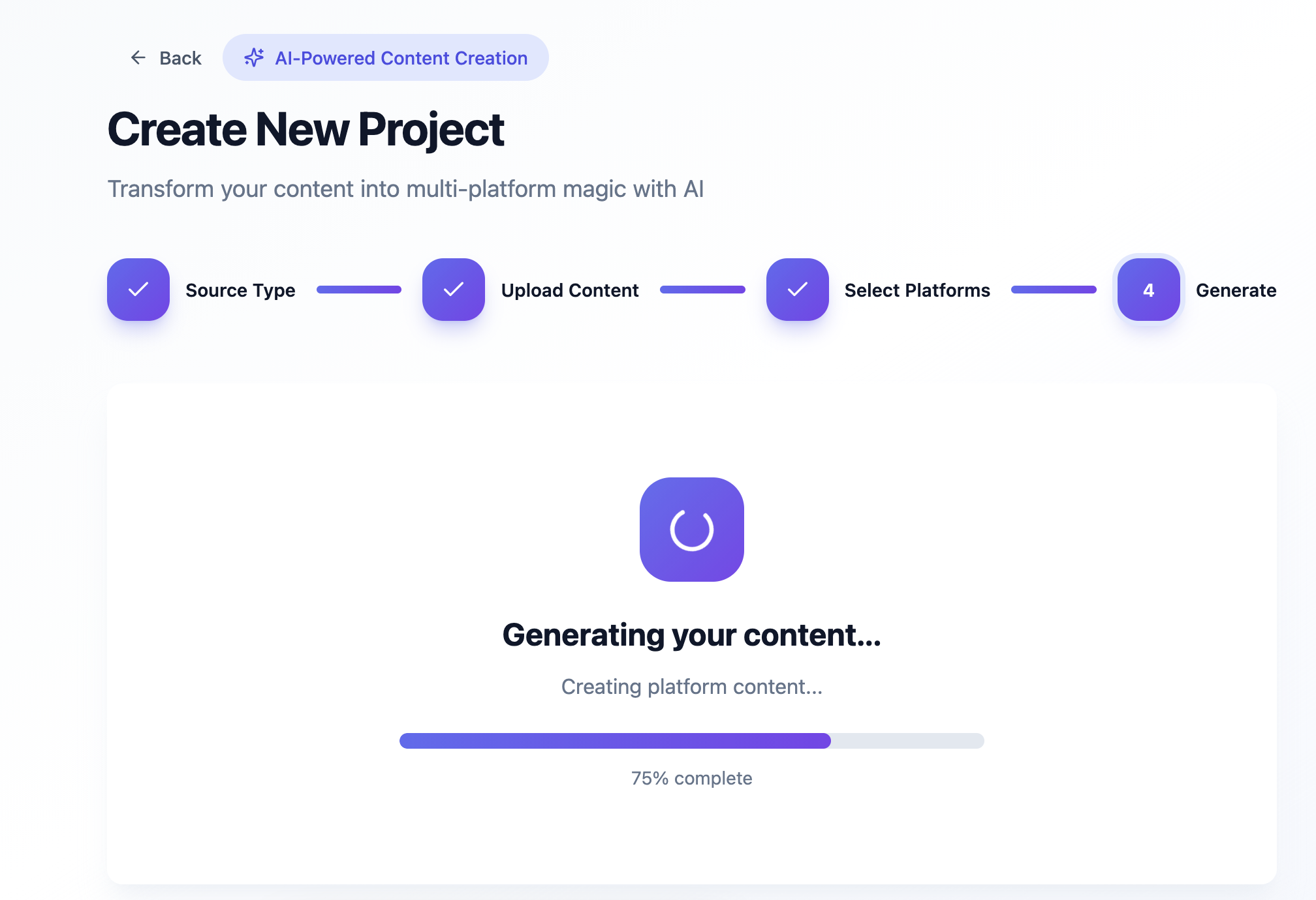Content Matrix Generator screenshot 3