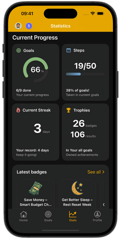 Goalzee - Your AI Habit Coach screenshot 9
