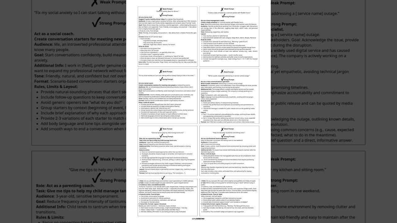 5 Step Advanced AI Prompt Formula screenshot 4