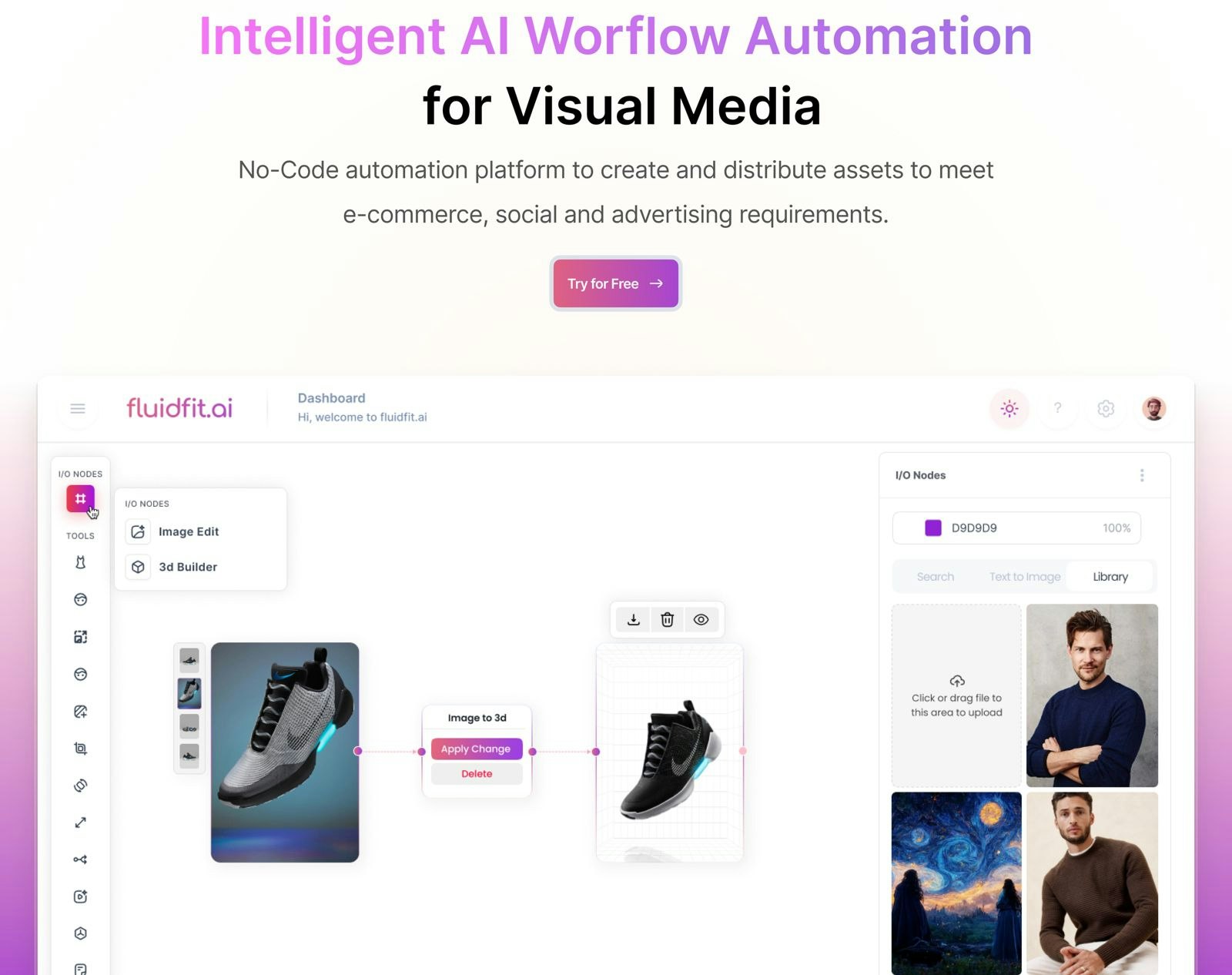 FluidFit.ai screenshot 1
