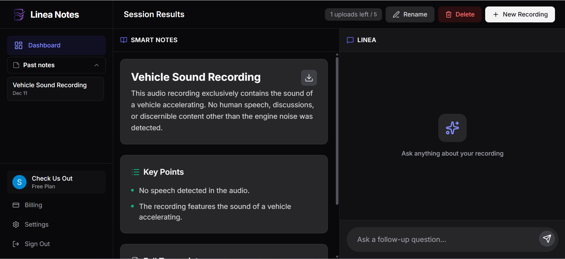 Linea Notes screenshot 3