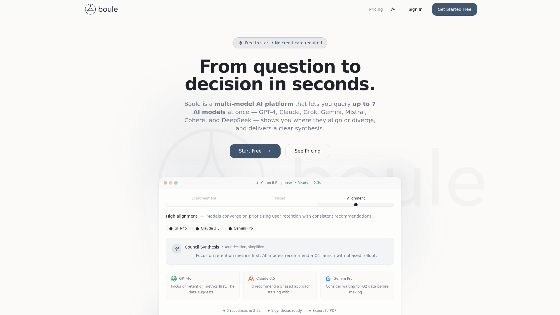 Boule.ai screenshot 2