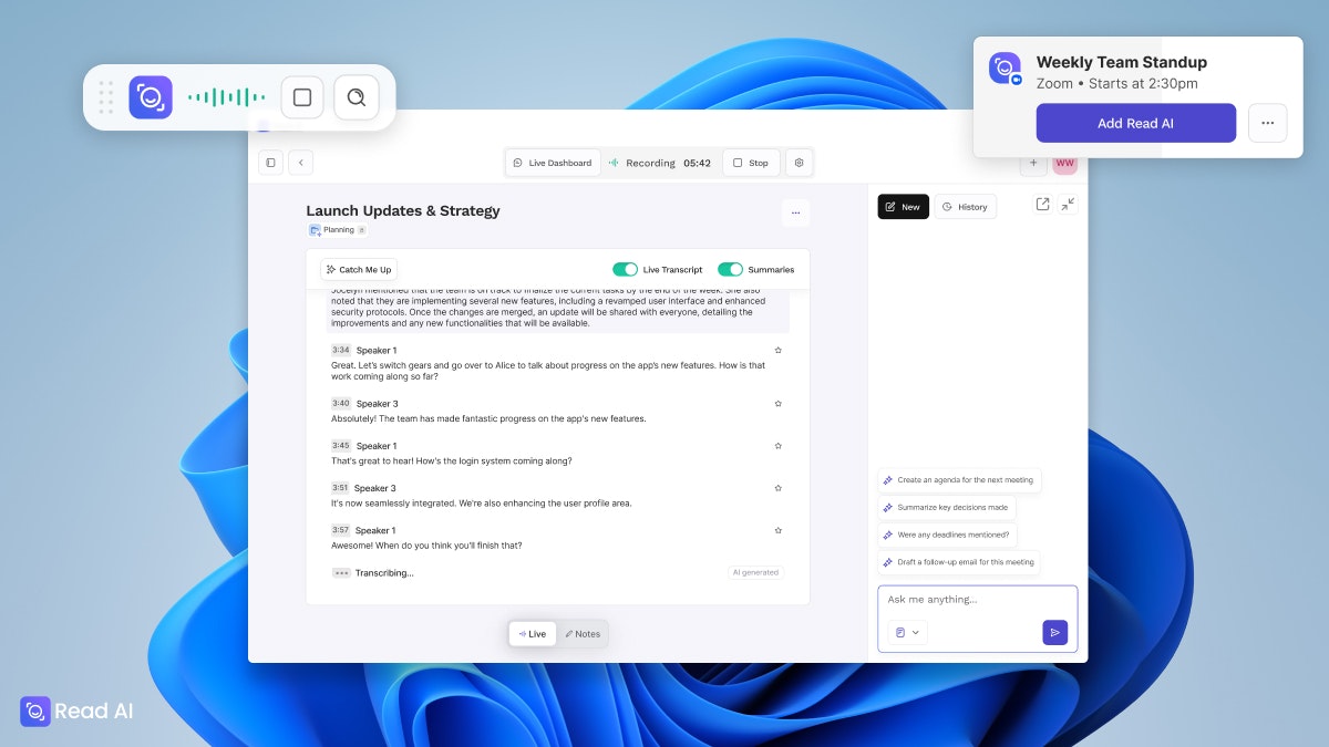 Read AI for Desktop screenshot 2