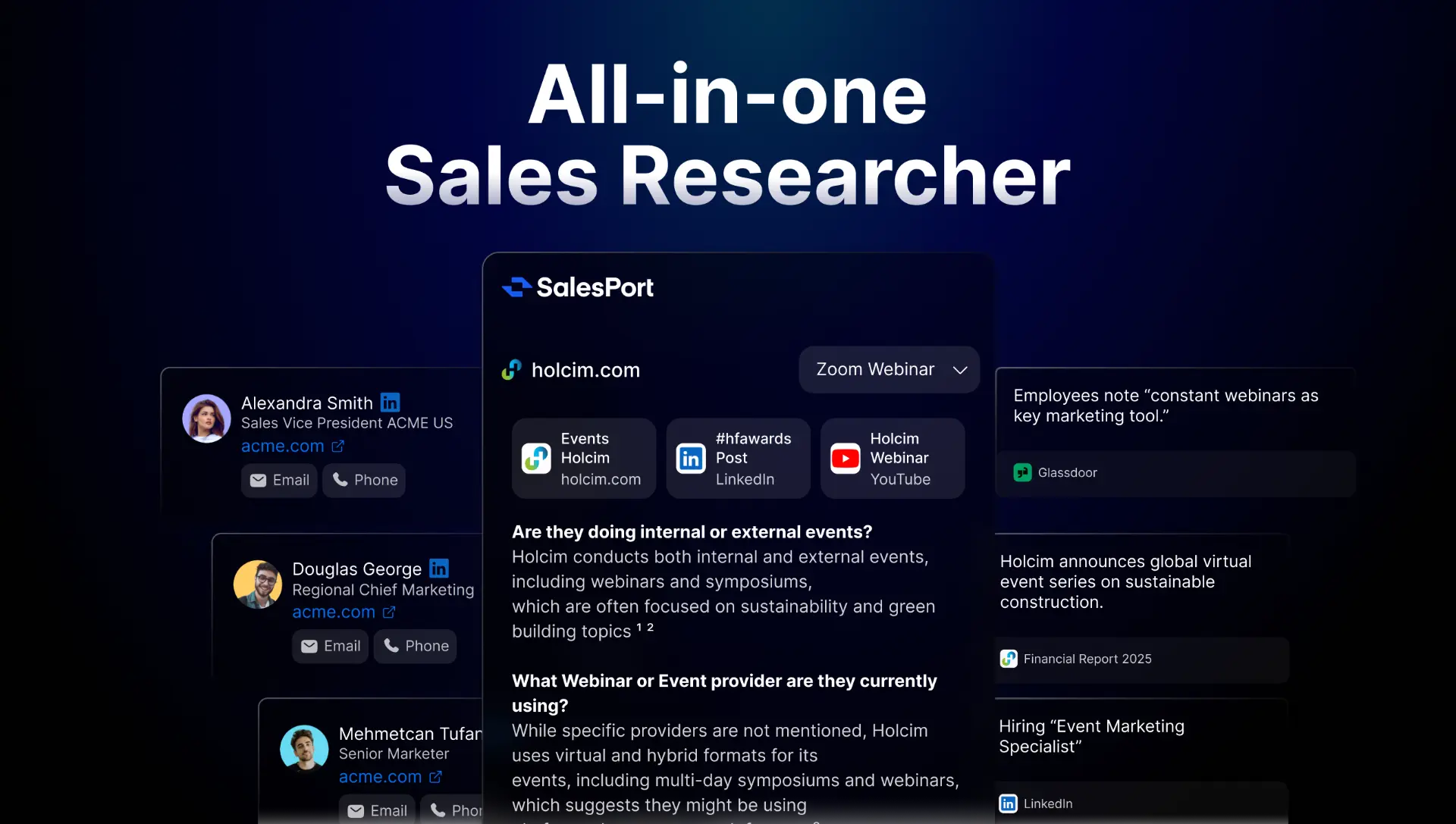 SalesPort AI Sales Researcher screenshot 3