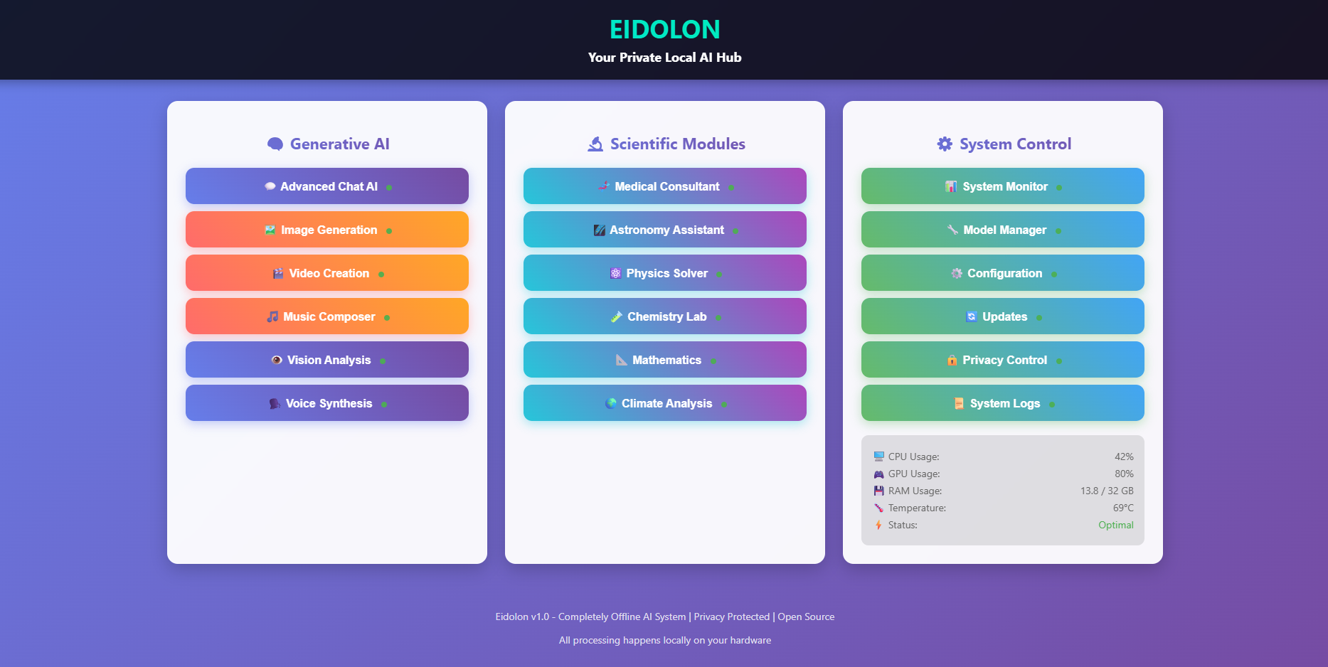 Eidolon - AI Hub screenshot 3