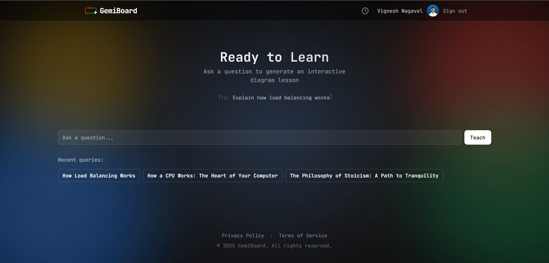GemiBoard screenshot 1