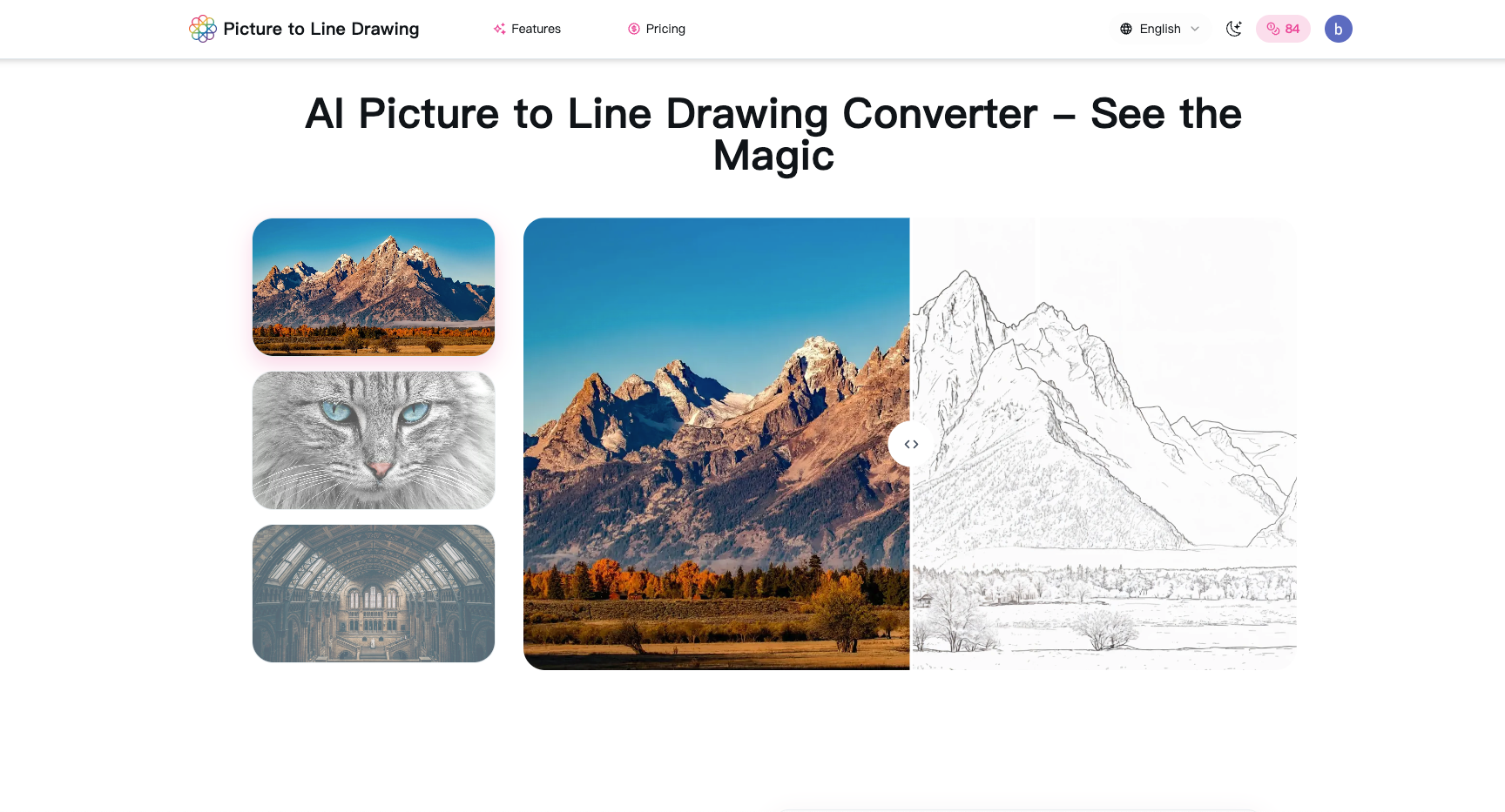Picture to Line Drawing screenshot 3