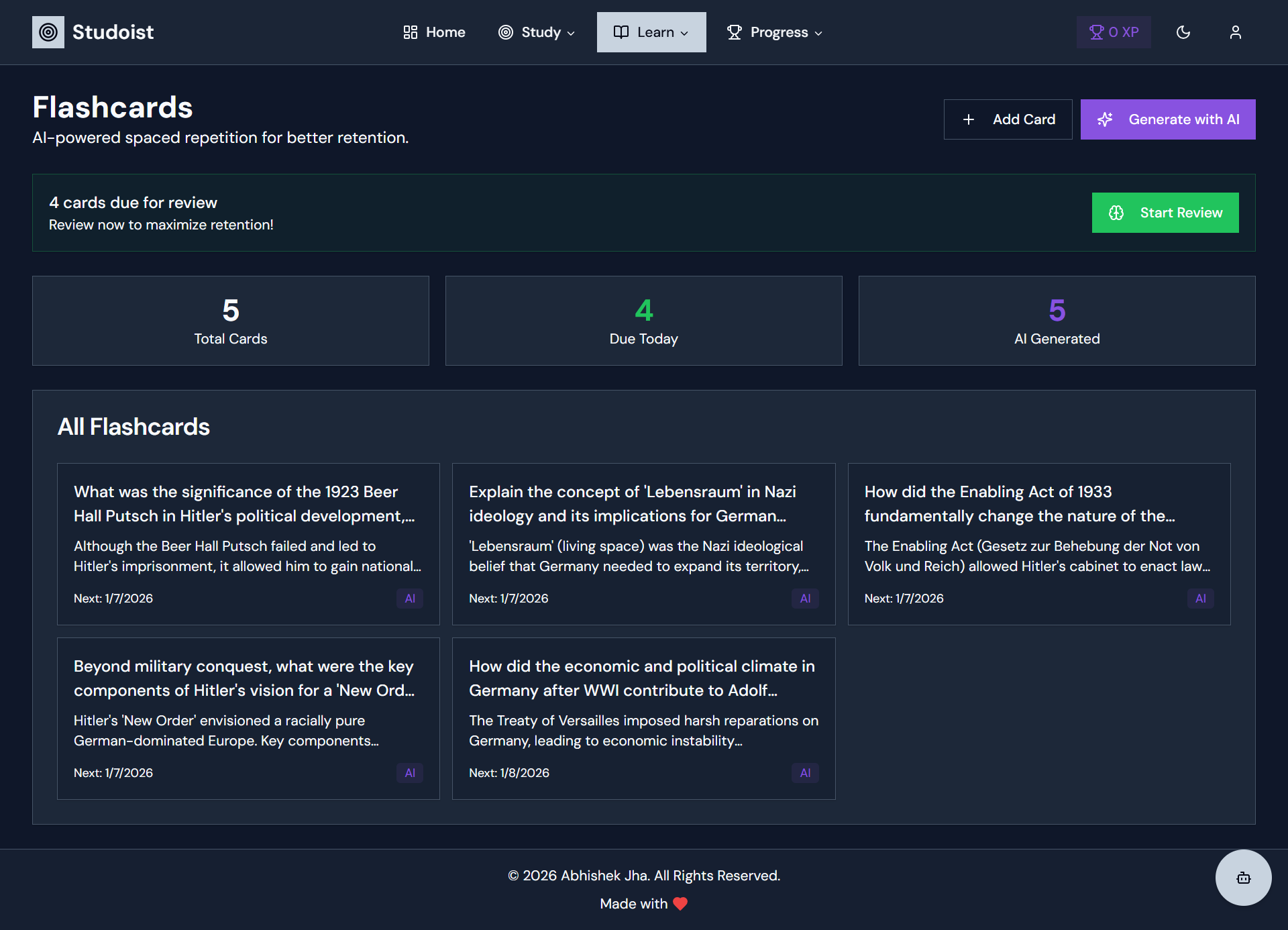 Studoist screenshot 5