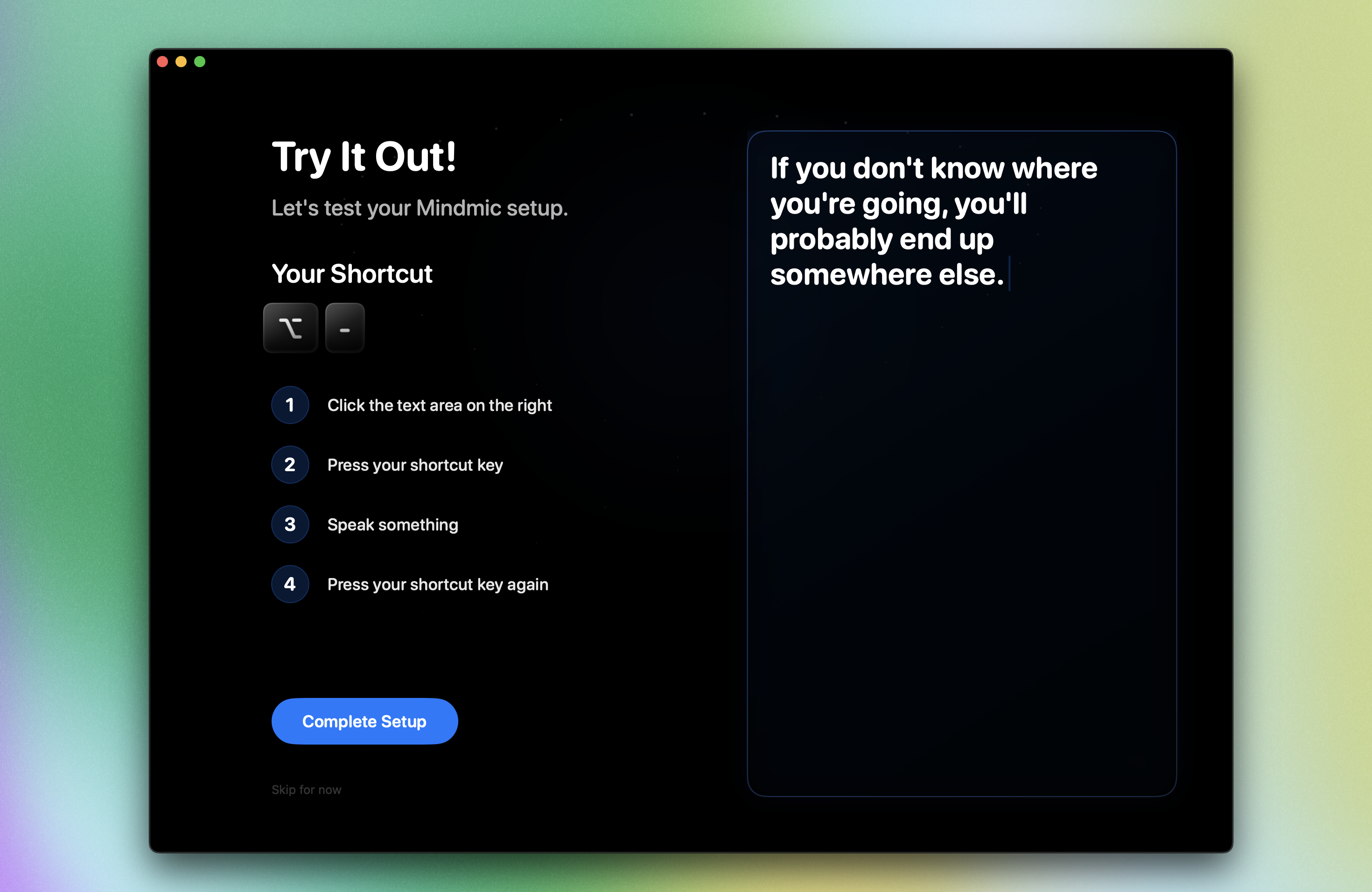 Mindmic screenshot 3