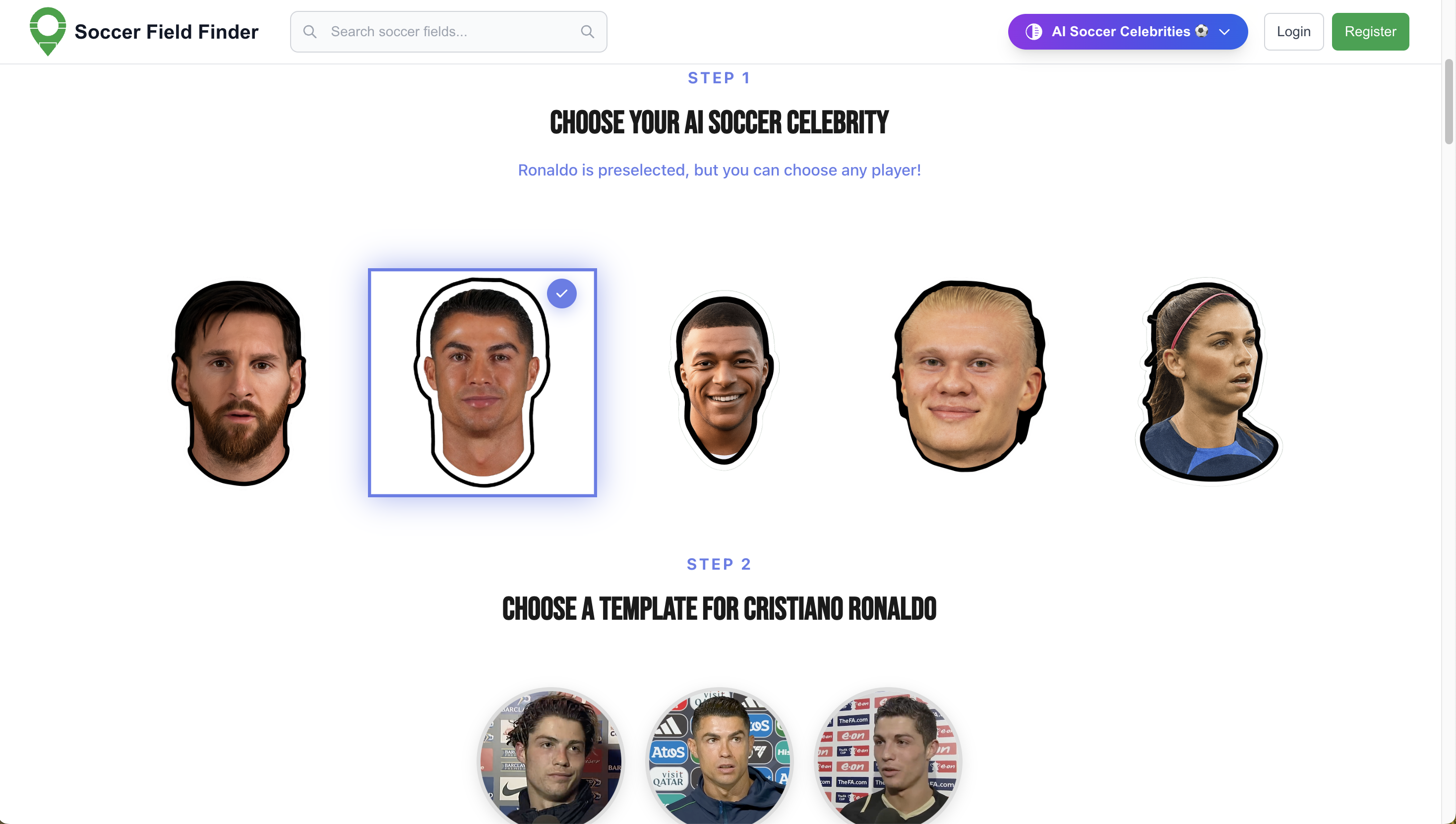 Soccer Field Finder + AI Voices screenshot 3