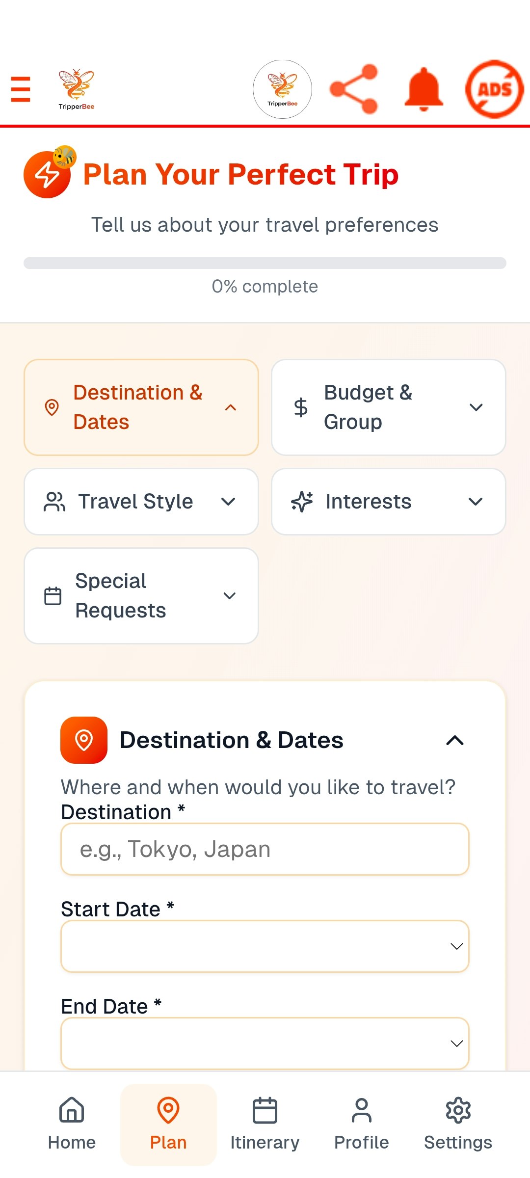 TripperBee screenshot 4