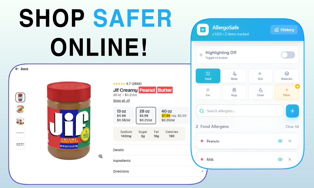 AllergoSafe screenshot 1