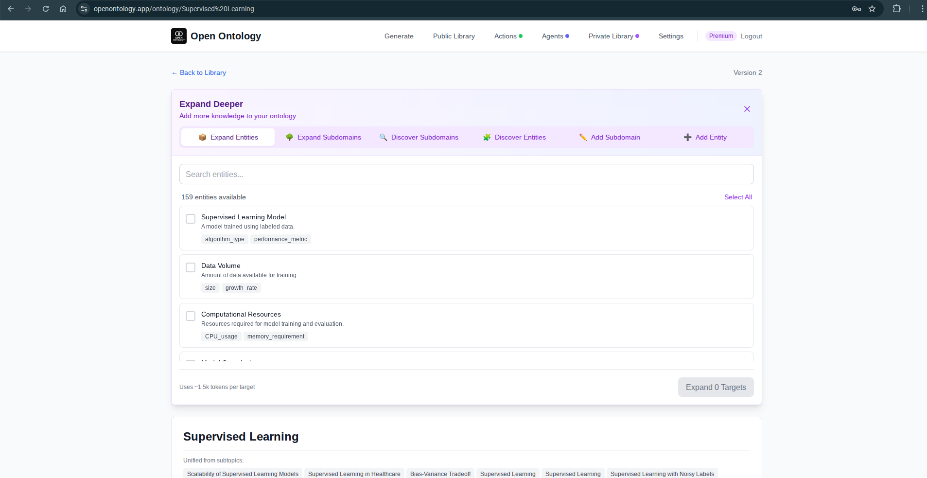 Open Ontology screenshot 2