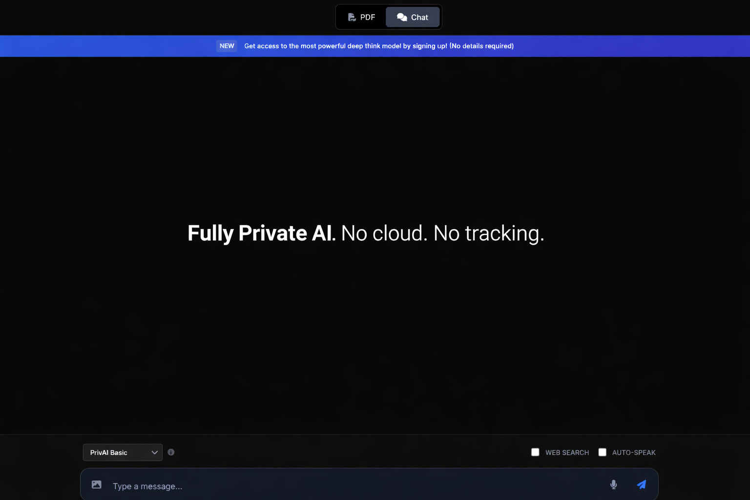 Private AI Chat screenshot 1