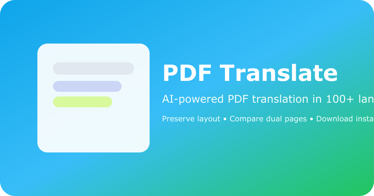 PDF Translate – Free PDF Translator screenshot 3