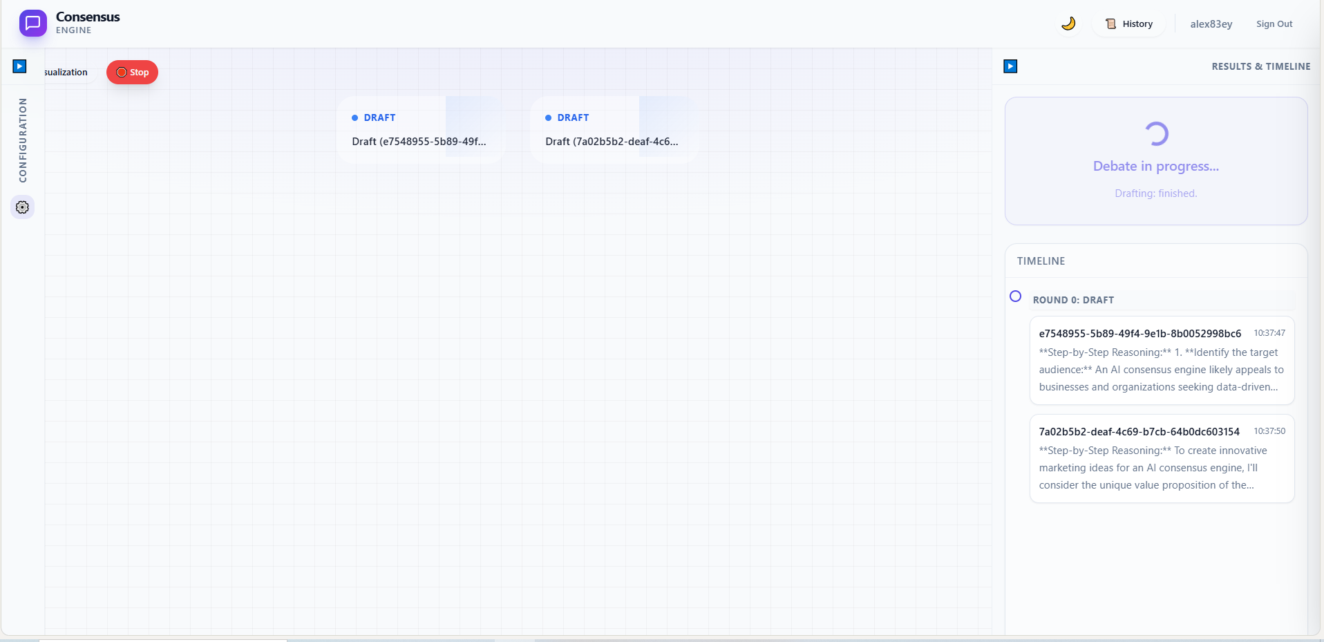 Multi-LLM Consensus Engine screenshot 1