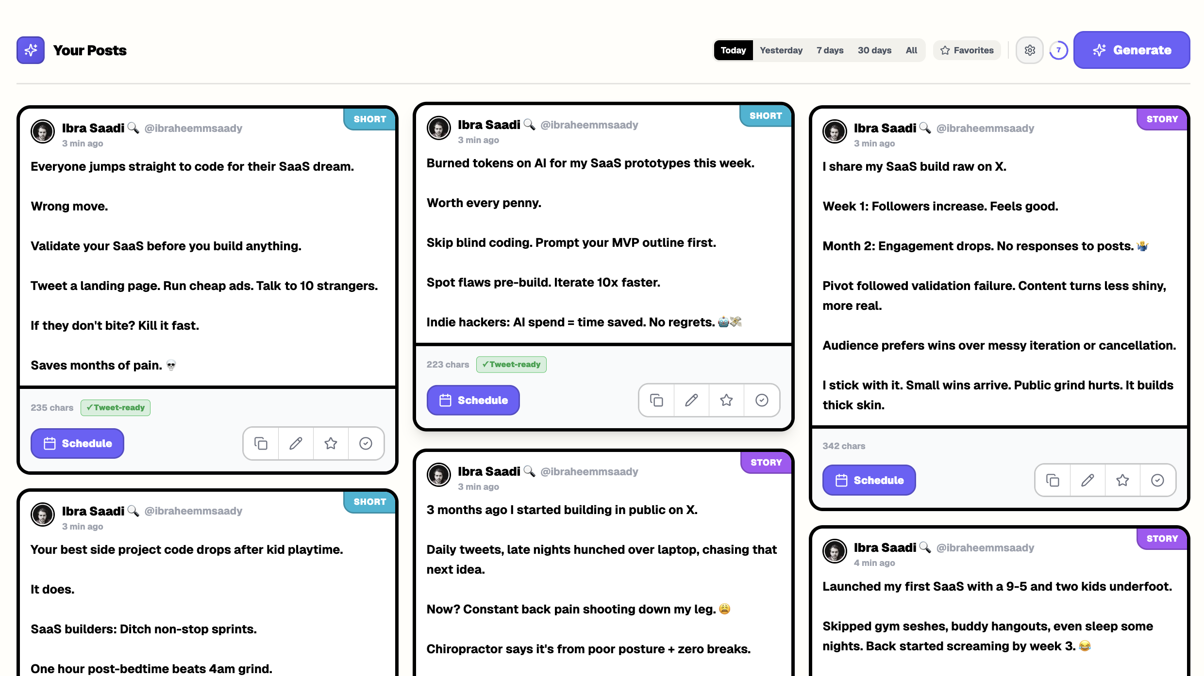 PostPulse screenshot 2
