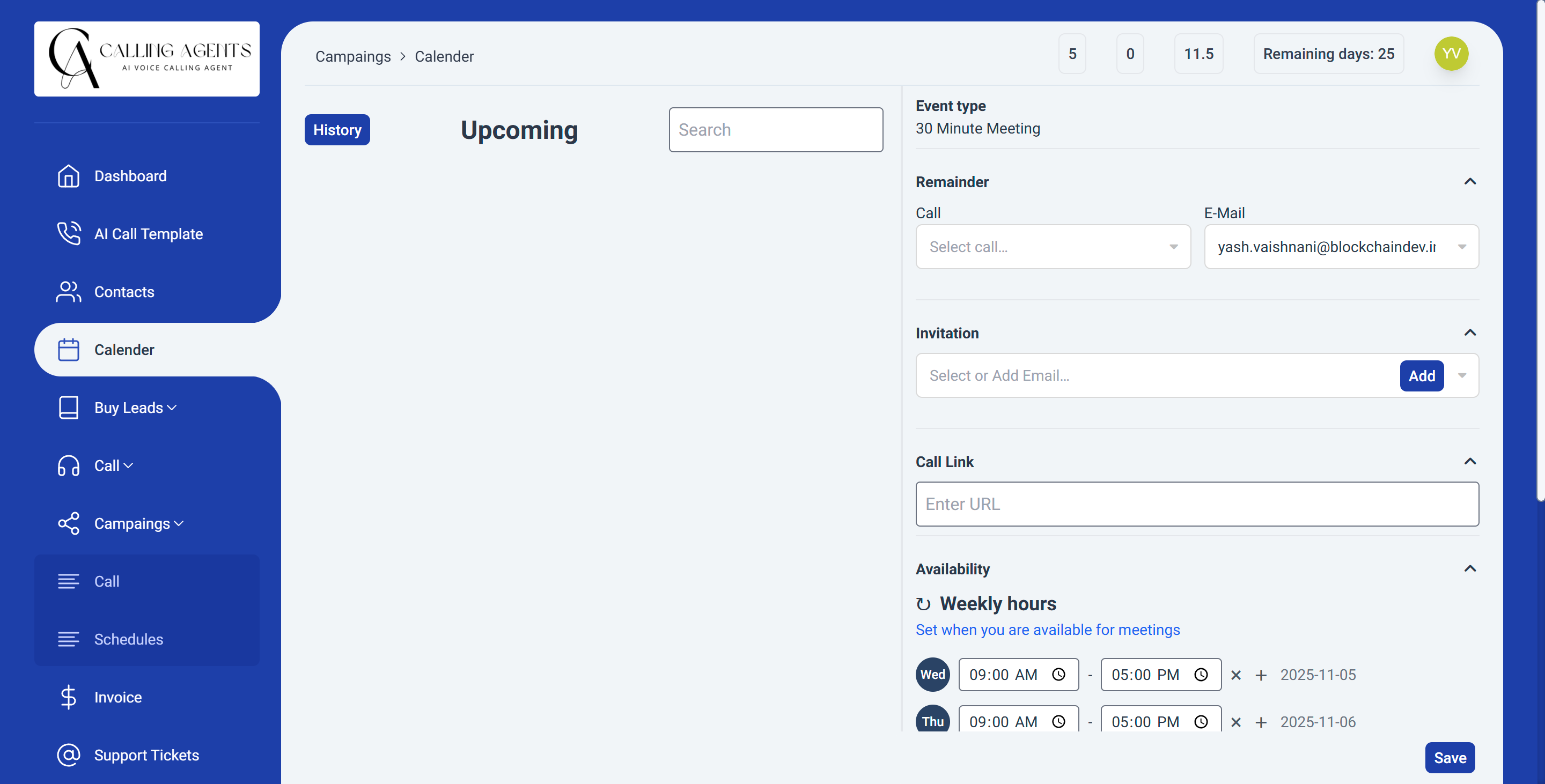 CallingAgents screenshot 3