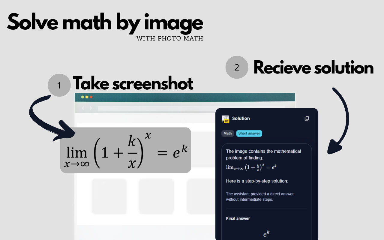 Photo Math screenshot 1
